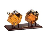 Distillerie Bonollo - Grappa Invecchiata CRU "Capricci d'Arte" Vetro Soffiato I Dadi 0,20 lt.