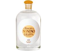 Distillerie Nonino dal 1897, Grappa Nonino Monovitigno Moscato 41°, con sentore di rose, salvia e vaniglia - bottiglia in vetro da 2000 ml