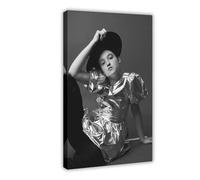 Distinctive Art - Poster con ritratto di attrice Bella Ramsey, 2 poster su tela, decorazione artistica da parete per soggiorno e camera da letto, 50 x 75 cm