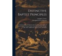 Distinctive Baptist Principles (Tascabile)