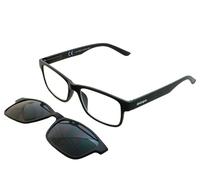 distinguo Occhiali da Lettura 900 - Unisex, Convertibili in Occhiali da Sole con Clip Magnetica, Diverse Gradazioni Completi di Accessori Occhiale Presbite (Nero Opaco 904, 2.0, x)