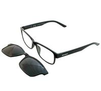 distinguo Occhiali da Lettura 900 - Unisex, Convertibili in Occhiali da Sole con Clip Magnetica, Diverse Gradazioni Completi di Accessori Occhiale Presbite (Nero Lucido 903, 3.0, x)