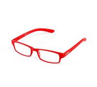 distinguo Occhiali da Lettura Unisex Eyewear 805 - Diverse Gradazioni e Colori - Con Custodia Rigida, Panno per Pulizia, Laccetto per Occhiale (Rosso, 3.5, x)
