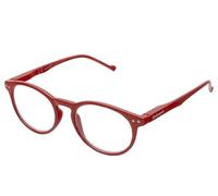 distinguo Occhiali da Lettura Unisex Eyewear 812 - Diverse Gradazioni e Colori - Compresa Custodia Rigida, Panno per Pulizia, Laccetto per Occhiale (Rosso, 3.0, x)