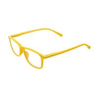 distinguo Occhiali da Lettura Unisex Eyewear 813 - Diverse Gradazioni e Colori - Con Custodia Rigida, Panno per Pulizia, Laccetto per Occhiale (Giallo, 2.5, x)