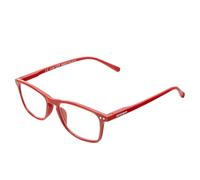 distinguo Occhiali da Lettura Unisex Eyewear 813 - Diverse Gradazioni e Colori - Con Custodia Rigida, Panno per Pulizia, Laccetto per Occhiale (Rosso, 1.0, x)
