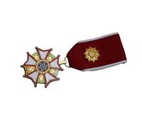 Distintivi commemorativi in lega artigianale Medaglie in metallo con incisione complessa con spilla a nastro Decorazioni per la casa Articolo da collezione Spilla decorativa in lega regalo