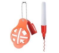 Distintivi della palla da golf | Stencil direzionali a forma di cappello - Attrezzatura per la linea di pallina da golf | Per giocatori di golf uomo donna torneo pista corsa corsa corsa club verde