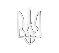 Distintivi dell'Ucraina, spilla unisex per uomini e donne, distintivo patriottico da bavero con mappa del bavero, spilla nazionale ucraina, size