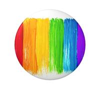 Distintivi rotondi leggeri, distintivi colorati della pittura, 6 cm (Diameter)