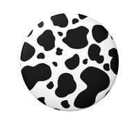 Distintivi rotondi leggeri, distintivi neri di Pin della mucca del fumetto, 6 cm (Diameter)