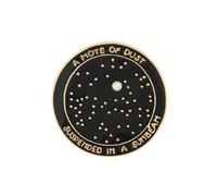 Distintivi rotondi neri rosa scuro serpente caffè Latte spilla smalto spille speciale Punk Cool icona gioielli zaino denim spilla regaliOperazione facile