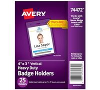 Distintivo, 3X4, TOP, 25/PK, CLR