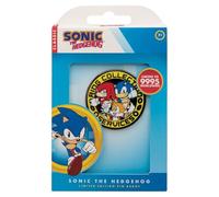 Distintivo a spillo Sonic the Hedgehog Sonic, Tails & Knuckles, edizione limitata, numerati individualmente (9995 in tutto il mondo), 40 mm