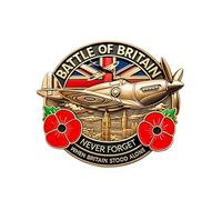 Distintivo britannico souvenir, distintivo commemorativo a Gran Bretagna - Spilla con emblema Fight England Spilla in metallo - Ricordo degli anniversari commemorativi 'Inghilterra, non dimenticare ma