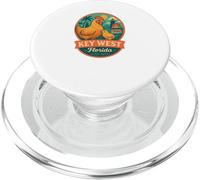 Distintivo con scritta «Chicken Mamma e Chicken» di Key West Florida PopSockets PopGrip per MagSafe