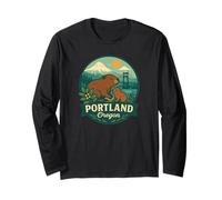 Distintivo con Scritta «Mamma e Kit» di Portland Oregon Beaver Maglia a Manica