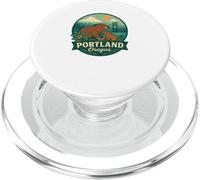 Distintivo con scritta «Mamma e kit» di Portland Oregon Beaver PopSockets PopGrip per MagSafe