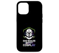 Distintivo Cosplay Dad Maker con Genitore Geek Armor Hero Custodia per iPhone 12/12 Pro