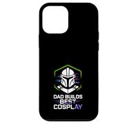 Distintivo Cosplay Dad Maker con Genitore Geek Armor Hero Custodia per iPhone 12 mini