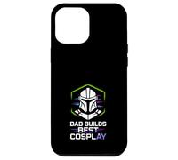 Distintivo Cosplay Dad Maker con Genitore Geek Armor Hero Custodia per iPhone 12 Pro Max