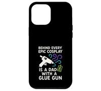Distintivo Cosplay Dad Maker con Genitore Geek Armor Hero Custodia per iPhone 12 Pro Max