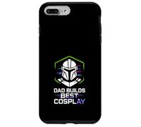 Distintivo Cosplay Dad Maker con Genitore Geek Armor Hero Custodia per iPhone 7 Plus/8 Plus