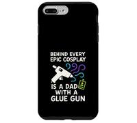 Distintivo Cosplay Dad Maker con Genitore Geek Armor Hero Custodia per iPhone 7 Plus/8 Plus