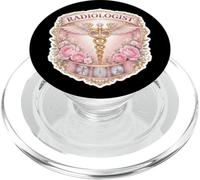 Distintivo da donna Radiologo, Medico, Radiologia, Medico, Caduceo PopSockets PopGrip per MagSafe