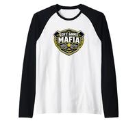 Distintivo da Giocatore Pickleball Soft Game Mafia Dink Maglia con Maniche Raglan