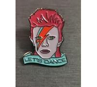 Distintivo DAVID BOWIE Heroes Life On Mars Ziggy Stardust Space Oddity nuovo