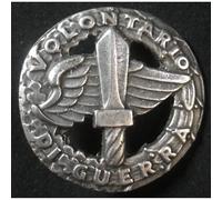 Distintivo dei volontari di guerra della R.S.I. WW2