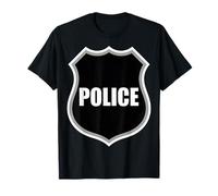 Distintivo della Polizia Supporto per Le Forze dell'ordine Maglietta