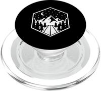 Distintivo di montagna Notte Sentieri Escursionismo PopSockets PopGrip per MagSafe