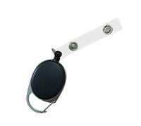 Distintivo di Sicurezza a Scomparsa per Badge Lanyard Reel Secrity Key Card Nuovo ID Nome Tag Clip da Cintura Pratico e Popolare Clever Treatment