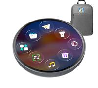 Distintivo Digitale a Spilla Gadget Ricaricabile Touchscreen