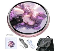 Distintivo digitale, touch screen HD, ricaricabile, portatile, dinamico, spilla elettronica, per bambini e adulti, per convegni di fumetti, festival ACG, eventi cosplay
