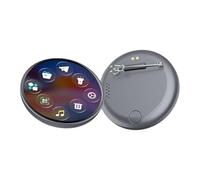 Distintivo Digitale,Touchscreen Magnetico LED Illuminato,Spilla a Video Display - Per Di Calcio Adolescenti Ragazzi Ragazze Concerti Musica Feste Party Zaino Cappello Giacca