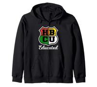 Distintivo educato HBCU Felpa con Cappuccio