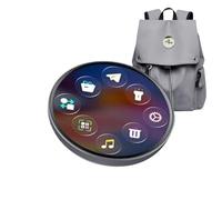 Distintivo Elettronico | Ricaricabile a Magnete con Luce LED | Spilla Distintivo Con Display Foto | Per Di Calcio Adolescenti Ragazzi Ragazze Concerti Musica Feste Party Zaino Cappello Giacca