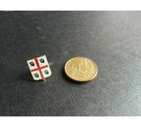 DISTINTIVO IN METALLO SARDEGNA SPILLA SARDA 4 MORI FLAG METAL PIN ITALIAN SARDA
