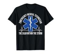 Distintivo Medico La Calma Dentro la Tempesta Maglietta