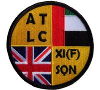 Distintivo patch ricamato 11 Squadron ATLC UAE Spearhead RAF - LICENZA MODD