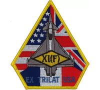 Distintivo patch ricamato 11 Squadron Typhoon Trilat Royal Air Force - ULTIMI...