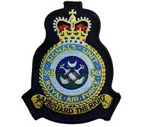 Distintivo patch ricamato 303 Signals Unit Royal Air Force - MOD LICENSED