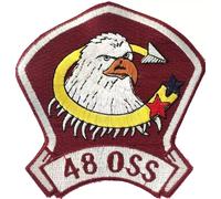 Distintivo patch ricamato 48 Operations Support Squadron US Air Force - ULTIM...