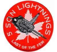 Distintivo patch ricamato 5 Squadron Electric Lightning RAF - LICENZA MOD