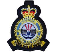 Distintivo patch ricamato 617 Squadron Royal Air Force - ESCLUSIVO