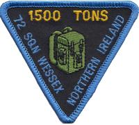 Distintivo patch ricamato 72 Squadron Wessex Operations Royal Air Force - ULT...