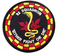 Distintivo patch ricamato 92 Squadron Operations Royal Air Force - MOD LICENSED